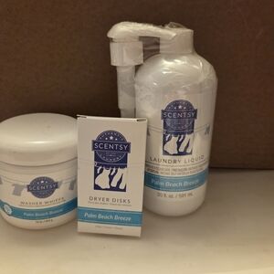Scentsy Palm Beach Breeze Laundry Collection
